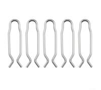 Lot de 5 colliers de serrage à ressort en acier inoxydable 304 résistant à la rouille pour nettoyeur haute pression Karcher K3 K4 K5 K6 pour raccords de tuyau d'arrosage K7 faciles à installer