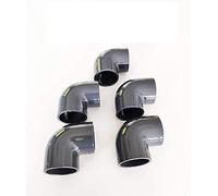 Lot de 5 Coudes 90° 50mm PVC Pression PN16 / Piscine et arrosage 5cm 50mm