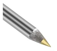 Lot de 5 coupe-carreaux en carbure de tungstène avec pointe lisse pour céramique, acier, feuilles de fer et marbre - Stylo à tracer dur de 140 à 150 mm pour marquage de construction