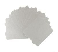 Lot de 5 couvercles de guide d'ondes coupables de 0,04 mm d'épaisseur | Fabriqué en mica sûr, excellente isolation, résiste à la chaleur extrême, matériau réutilisable