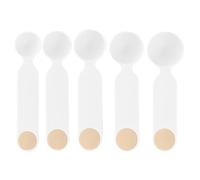 Lot de 5 cuillères doseuses pour portions alimentaires, pour cuisine commerciale, restaurant, buffet, préparation de repas, appartements, dortoirs
