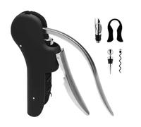 Lot de 5 décapsuleurs manuels en forme de cygne, tire-bouchon en de zinc pour cave, tire-bouchon en métal
