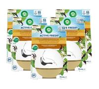 Lot de 5 Diffuseurs Continu Active Fresh Vanille Flacon de 75 ml
