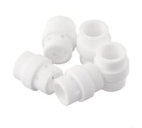 Lot de 5 diffuseurs de gaz MB 24KD pour lampe torche Binzel Abicor MIG - Buse en céramique pour pièces de rechange compatibles 140.0059