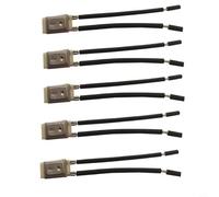 Lot de 5 disjoncteurs thermiques KSD9700 - 17 AM - Normal fermé - Pour moteur jusqu'à 1 CV - Lampes fluorescentes - Ballasts de voiture - 40-150 °C (17AM028-105C)