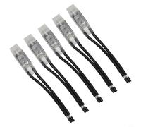 Lot de 5 disjoncteurs thermiques KSD9700 - 17 AM - Normal fermé - Pour moteur jusqu'à 1 CV - Lampes fluorescentes - Ballasts de voiture - 40-150 °C (17AM037-150 C)