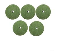 Lot de 5 disques abrasifs en forme de T en nylon pour acier inoxydable | Design en forme de T, 25 mm de diamètre, nylon pour la fibre, idéal pour le métal, l'acier inoxydable, le verre
