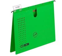 Lot de 5 dossiers suspendus A4, Elba Chic 85801 CH, en carton recyclé 230 g/m², chamois Green