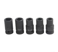 Lot de 5 douilles carrées de 1,27 cm pour refiletage compatible avec les robinets de 16 mm à 24 mm