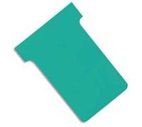 Lot de 5 Etuis de 100 fiches T NOBO en carton 170 g/m2 indice 3 vert G
