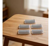 Lot de 5 feuilles de brosse métallique en acier inoxydable pour le nettoyage des tuyaux en cuivre, têtes de rechange pour ébavurer et polir les tubes OD de 15 mm, 22 mm, 28 mm, qualité industrielle