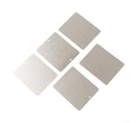 Lot de 5 feuilles de mica pour four à micro-ondes WB34X21271 AP5791399 - Plaque de rechange résistante à la chaleur - 104 x 85 mm
