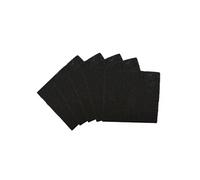 Lot de 5 filtres à charbon actif pour composteur, poubelle à compost - Carré -