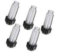 Lot de 5 filtres à Eau avec Filtre (5.731-050.0) pour Tous Les nettoyeurs Haute Pression avec raccord d'eau 3/4" comme Kärcher K2-K7 Compatible avec 4.730-059.0 de la Marque One!