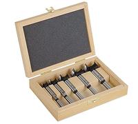 Lot de 5 forets à façonner Ø 15-20-25-30-35 mm dans un coffret en bois