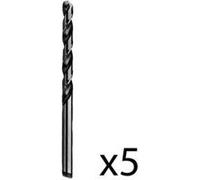 Lot de 5 forets à métaux rectifiés hss-g standard, din 338 Ø8.9mm longueur 125mm bosch 2608585514 G