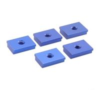Lot de 5 Glisseurs pour t M6/M8 en Alu pour Table pour bois Lot | Écrou Coulissant Rainure En pour t, pour accessoire Table De Sciage,Fixation Pour Dégauchisseuse,Support Scie