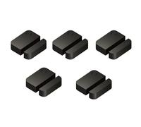 Lot de 5 housses de capteur de porte compatibles avec Ring (correspondance des couleurs), design à clipser pour capteurs Ring 1ère/2{^>e<^} génération, protection solide pour cacher le capteur blanc