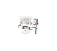 VOUNOT® Lot de 5 housses de rangement sous vide sous lit grande capacité - 2 housses, 2 sacs, 1 pompe - pour duvet couettes