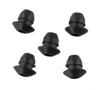 Lot de 5 œillets de réservoir de carburant pour BG75 FS40 HL75 TS460, 1 trou de 9 mm, en caoutchouc, compatible avec les débroussailleuses FS75 HS45 BR400 KM85