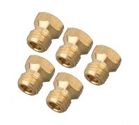 Lot de 5 injecteurs de propane en laiton pour cuisinière à gaz G30 G31 Butane Calorific Value Systems
