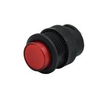 Lot de 5 interrupteurs à bouton-poussoir à verrouillage automatique, 16 mm, 4 broches, en plastique, 3,3 V CC, LED