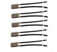 Lot de 5 interrupteurs thermostat KSD9700 17 AM protection du moteur bimétal 40-150 °C pour éclairage moteur électroménagers industriels (17AM029-110C)