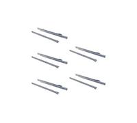 Lot de 5 jeux de coulisses a roulettes pour tiroir T30, drop lock, longueur 600mm, sortie partielle, Acier, Gris métallique