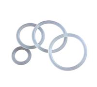 Lot de 5 joints toriques en silicone, diamètre extérieur 162 mm, diamètre intérieur 148 mm, épaisseur 7 mm, joint d'étanchéité rond blanc VMQ,162x148x7mm