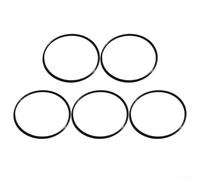 Lot de 5 joints toriques noirs compatibles avec Intex et Steinbach Sps25 Sps50 Sps75 Sps100 - Diamètre intérieur 77 mm - Diamètre extérieur 82,6 mm - Pour entretien du système de filtre à sable