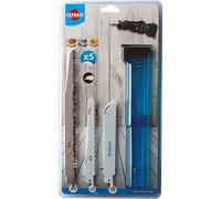 Lot de 5 lames de scie sabre LEMAN 7750.05 - Bois et métal