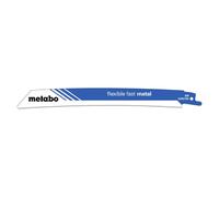 Lot de 5 lames de scie sabre METABO 626567000 - BiM - Flexible - 225x0,9mm
