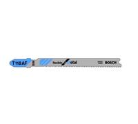 Lot de 5 Lames de scie sauteuse Flexible for Metal T318AF L 132 mm BOSCH 2608634241