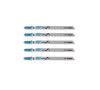 Lot de 5 lames de scie sauteuse T 127 D BOSCH 2608631017 Special for Alu