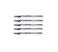 Bosch Lames de scie sauteuse T 144 DF 100 mm pour bois dur Lot de 5