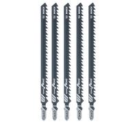 Lot de 5 lames pour scie sauteuse 152mm T344D Bosch