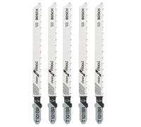 Lot de 5 lames pour scie sauteuse bois 74mm T101BR Bosch