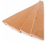 Lot de 5 lattes 78 cm (780mm) largeur 53 mm épaisseur 8 mm 7 plis, latte de lit, pour clic clac bz lit SCM Créations