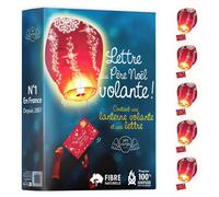 Lot de 5 lettres du Père Noël pour enfants