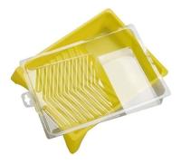 Lot de 5 liners SAVY pour bac plat peinture - Protection plastique pour bac plat