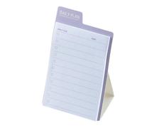 Lot de 5 listes de tâches debout au total 150 pages à faire, carnet de notes, fournitures scolaires, planificateur quotidien