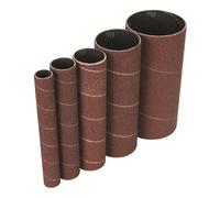 Lot de 5 manchons abrasifs non perforés 51mm x 51mm grain 80, Triton