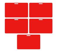 Lot de 5 mini blocs-notes réutilisables inscriptibles avec stylos à bille, porte-badge d'infirmière pour notes rapides, bloc-notes portables à clipser pour bureau, école, salle de classe