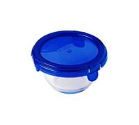 Lot de 5 mini bols - PYREX - Cook & Go - Verre - Rond - Couvercle étanche - 0,2 L