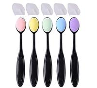 Lot de 5 mini pinceaux pour mélange de peinture à l'encre avec pinceaux capuchons éponge outils de mélange pour bricolage, scrapbooking fabrication de cartes en papier