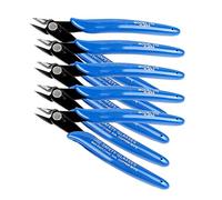 Lot de 5 mini pinces coupantes de câble électroniques - Coupe-câble - Durable - 170 - Multifonctionnel