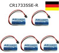 lot de 5 Mitsubishi CR17335SE-R / 3V Q6BAT SPS Batterie Li-Ion avec prise pour système CNC Fanuc
