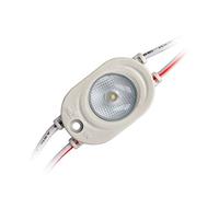Lot de 5 modules 12 V CC 1 LED 1 W blanc froid 95 lm SMD 2835 étanche IP65 Angle d'éclairage 170° 36 x 21 mm pour éclairage LED, DIY, guirlande lumineuse