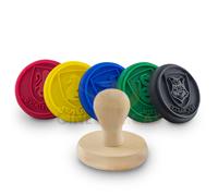 Lot de 5 Moules Biscuits Harry Potter - Blason de Poudlard en silicone