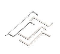Lot de 5 outils de serrurier double rangée outils de tension inoxydable Stell outils de crochetage de serrure